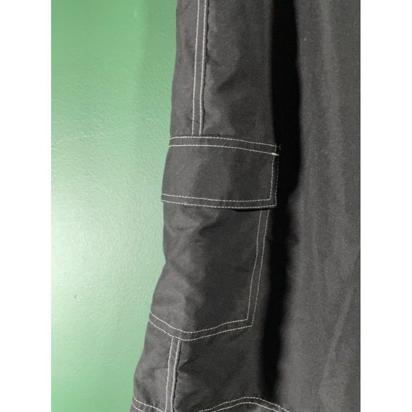 Swimsuits for all - Boys Black Board Shorts with Pink Floral Print - Size 18 - Picture 3 of 6